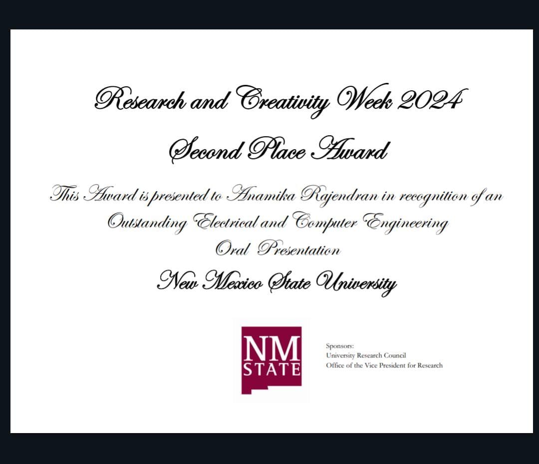 Presentation certificate