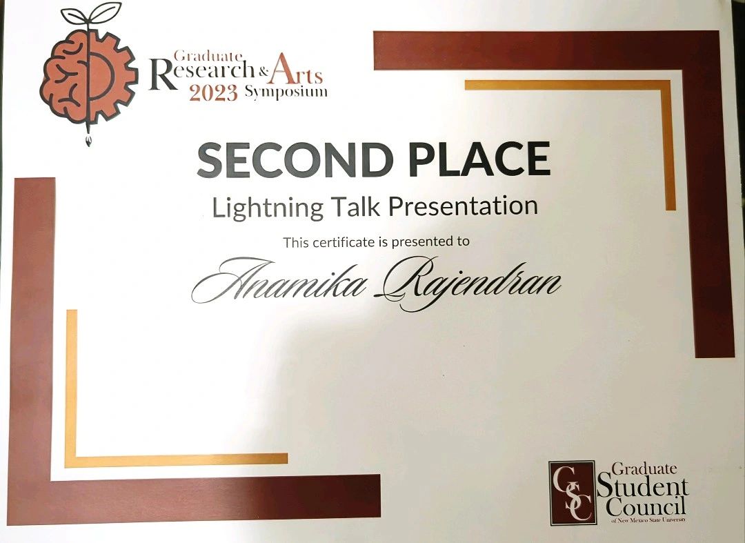 Lightning Talk certificate